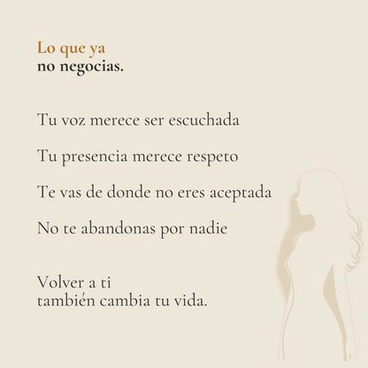 - Poder de Reina -  Volver a ti es poder